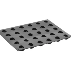 PAVOFLEX Moule Silicone Mini Coeur Passion 4 x 3 cm x H 2 cm (x30)* Moule Silicone|Moules À Gâteaux