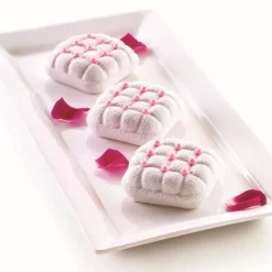 SILIKOMART 3D DESIGN Moule Silicone Mini Eleganza 7x7 cm* Moule Silicone|Moules À Gâteaux