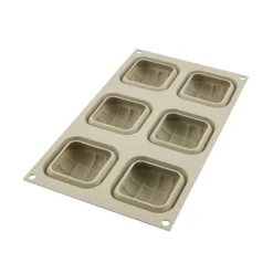 SILIKOMART 3D DESIGN Moule Silicone Mini Eleganza 7x7 cm* Moule Silicone|Moules À Gâteaux