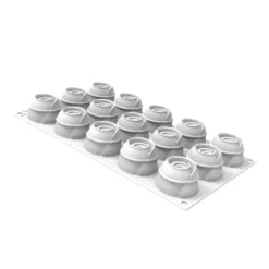 SILIKOMART Moule Silicone Mini Givré Ø 4 x H 3 cm (x15)* Moule Silicone