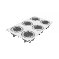 SILIKOMART Moule Silicone Mini Wave Ø 7,3 x H 4,1 cm* Moule Silicone|Moules À Gâteaux