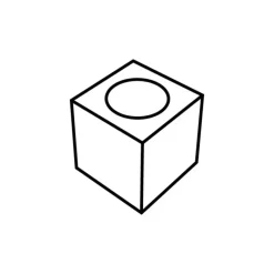 PAVOFLEX Moule Silicone Mini-Cube 3 cm x H 3 cm (x54)* Moule Silicone