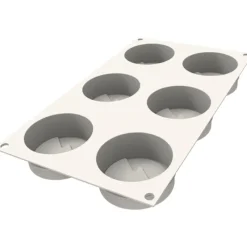 SILIKOMART Moule Silicone Sapin Mini Hiver Ø 7 x H 3 cm (x6)* Moule Silicone|Moules À Gâteaux