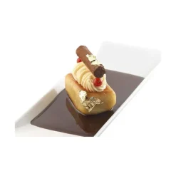 SILIKOMART Moule Silicone Savarin Rectangle 7,5 x 4,8 cm x H 2,8 cm (x8)* Moule Silicone