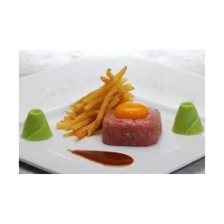 SILIKOMART Moule Silicone Savarins Carrés 6,5 cm x H 2,6 cm (x8)* Moule Silicone