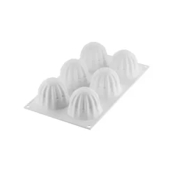 SILIKOMART Moule Silicone Sphère Supernova Ø 6,4 cm x H 5,6 cm (x6) Professional* Moule Silicone|Moules À Gâteaux