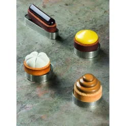 PAVOFLEX Moule Silicone Step Ø 6 cm x H 3,2 cm (x8)* Moule Silicone