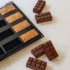 PAVOFLEX Moule Silicone Tablette 8,5 x 4,5 cm × H 3 cm (x16) Cédric Grolet Pavoni* Moule Silicone