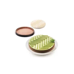 SILIKOMART 3D DESIGN Moule Silicone Tarte Graphique Ø 25 cm* Moule Silicone|Moules À Gâteaux