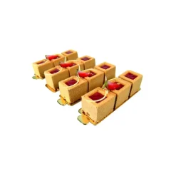 PAVOFLEX Moule Silicone Tricube 12 x 3,2 cm x H 3,2 cm (x25)* Moule Silicone