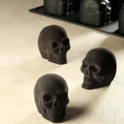 PAVOFLEX Moule Silicone Tête de Mort 5 x 7 cm x H 6 cm (x16)* Moule Silicone