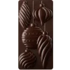 PAVONI Moule Tablette Chocolat Boule Noël 15,4 x 7,7 cm* Moules À Chocolat