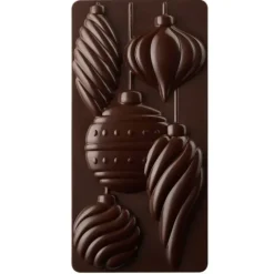 PAVONI Moule Tablette Chocolat Boule Noël 15,4 x 7,7 cm* Moules À Chocolat