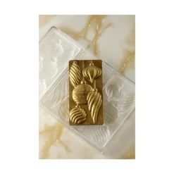 PAVONI Moule Tablette Chocolat Boule Noël 15,4 x 7,7 cm* Moules À Chocolat