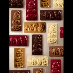 PAVONI Moule Tablette Chocolat Citrouille Halloween 15,4 x 7,7 cm* Moules À Chocolat