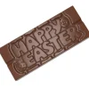 CHOCOLATE WORLD Moule Tablette Chocolat Happy Easter 11,8 x 5 cm (x4)* Moules À Chocolat