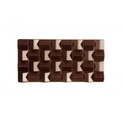PAVONI Moule Tablette Chocolat Pixie 15,4 x 7,7 cm x H 1,1 cm (x3)* Moules À Chocolat