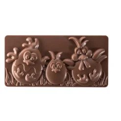 PAVONI Moule Tablette Chocolat Pâques 15,4 x 7,2 cm (x3)* Moules À Chocolat
