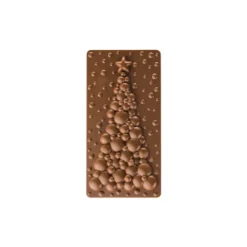 PAVONI Moule Tablette Chocolat Sapin Bubble 15,4 x 7,7 cm* Moules À Chocolat
