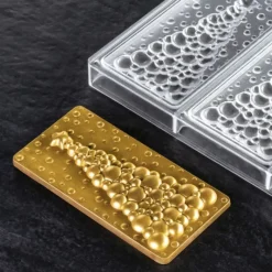 PAVONI Moule Tablette Chocolat Sapin Bubble 15,4 x 7,7 cm* Moules À Chocolat