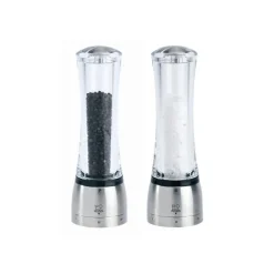 PEUGEOT Moulin à Poivre Daman U'Select 21 cm Transparent-Inox* Moulin
