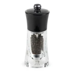 PEUGEOT Moulin à Poivre Molène 14 cm Transparent et Noir* Moulin