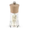 PEUGEOT Moulin à Sel Humide Oléron 14 cm Transparent-Bois Naturel* Moulin