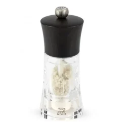 PEUGEOT Moulin à Sel Humide Oléron 14 cm Transparent-Chocolat* Moulin