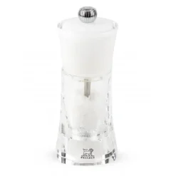 PEUGEOT Moulin à Sel Molène 14 cm Transparent et Blanc* Moulin