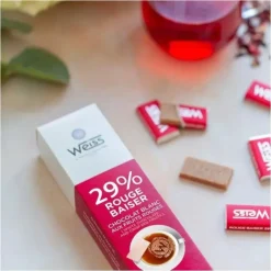 WEISS Napolitain Chocolat Blanc Rouge Baiser 29% 180 g* Chocolats À Offrir