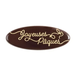 FLORENSUC Ovale Joyeuses Pâques 52x20 mm (x140)* Décoration Comestible
