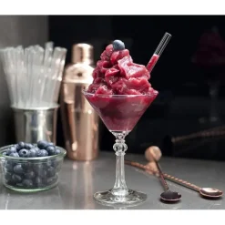 CUISINEADDICT Paille Réutilisable en Verre 15cm droite x4 HALM* Accessoires Bar