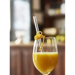 CUISINEADDICT Paille Réutilisable en Verre 20cm droite x4 HALM* Accessoires Bar