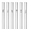 CUISINEADDICT Paille Réutilisable en Verre Fêtes 20cm droite x6 HALM* Accessoires Bar