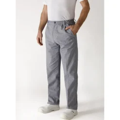 ROBUR Pantalon de Cuisine Mixte pied de poule OURAL T.40* Pantalon De Cuisine