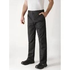 ROBUR Pantalon de Cuisine Mixte Noir TIMEO T.40* Pantalon De Cuisine