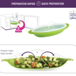 MASTRAD Papillote en Silicone Minute Individuelle - Lot de 2 Vertes* Papillotes En Silicone