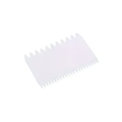 MALLARD FERRIERE Peigne Rectangulaire en Plastique pour Décoration* Ustensiles Décor Gâteau