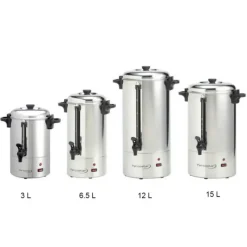 CUISINEADDICT Percolateur 3 Litres en Acier Inoxydable* Buffet Self Service|Cafetière
