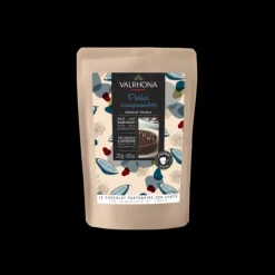 VALRHONA Perles Craquantes aux Chocolats Noir Lait et Blond Dulcey 250g* Décoration Comestible