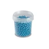PAVONI Perles en Sucre Bleu Métallisé Ø 4 mm 120 g* Décoration Comestible