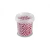 PAVONI Perles en Sucre Rose Métallisé Ø 4 mm 120 g* Décoration Comestible
