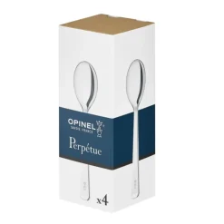 OPINEL Petites Cuillères en Inox (x4) Perpétue* Couverts