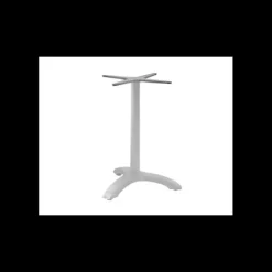 LYROSE Pied de Table Base 3 Branches en Métal Gris Aluminium Athena* Mobilier Terrasse Restaurant|Mobilier Restaurant