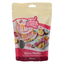 FUNCAKES Pistoles Deco Melts Noir 250g* Décoration Comestible