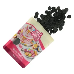 FUNCAKES Pistoles Deco Melts Noir 250g* Décoration Comestible