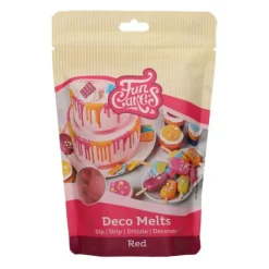 FUNCAKES Pistoles Deco Melts Rouge 250g* Décoration Comestible