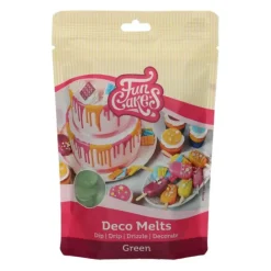 FUNCAKES Pistoles Deco Melts Vert 250g* Décoration Comestible