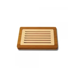TOTALLY BAMBOO Planche à Pain avec Récupérateur de Miettes 37 x 24 cm* Planches À Découper
