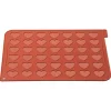 SILIKOMART Plaque Macarons Coeurs Silicone 40 x 30 cm* Plaque Macaron